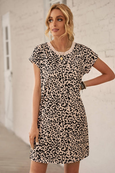 Laura Leopard Dress