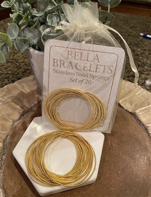 Bella Bracelets Gold or Silver Set